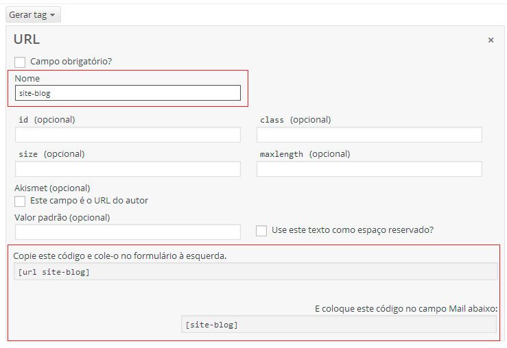 Adicionando campo ao formulário